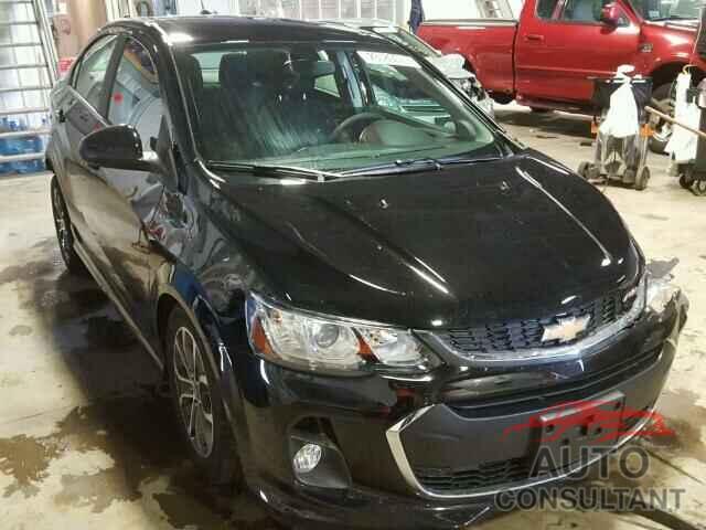 CHEVROLET SONIC 2017 - 1G1JD5SHXH4113654