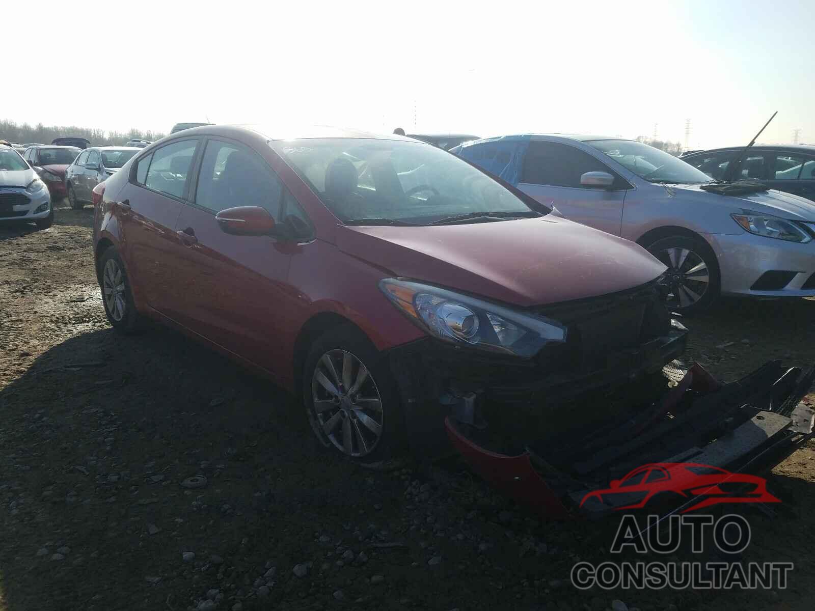 KIA FORTE 2016 - KNAFX4A65G5477212