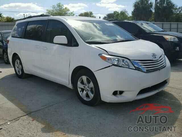 TOYOTA SIENNA 2015 - 5TDKK3DCXFS567945