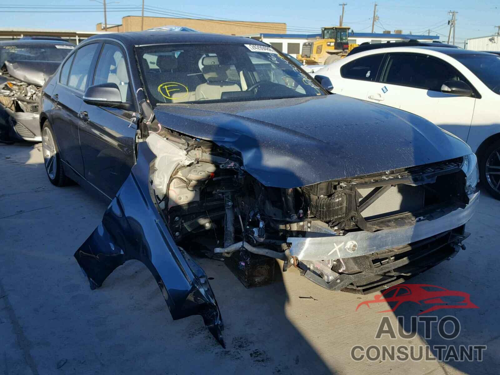 BMW 3 SERIES 2017 - WBA8B9G59HNU09869