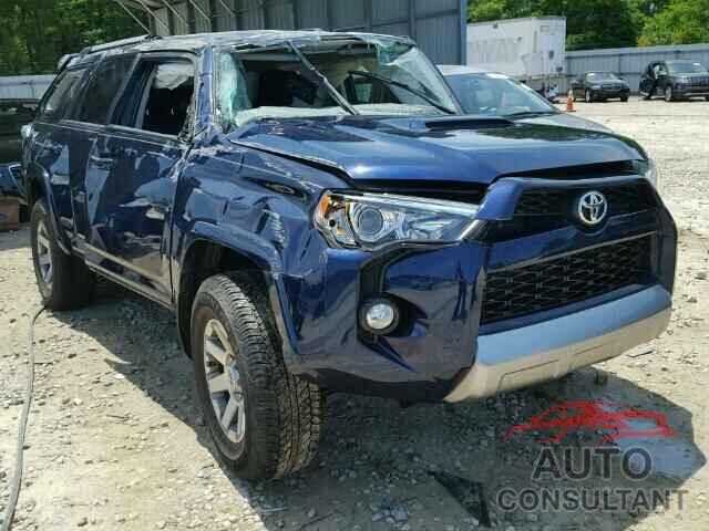 TOYOTA 4RUNNER 2016 - JTEBU5JR9G5405323