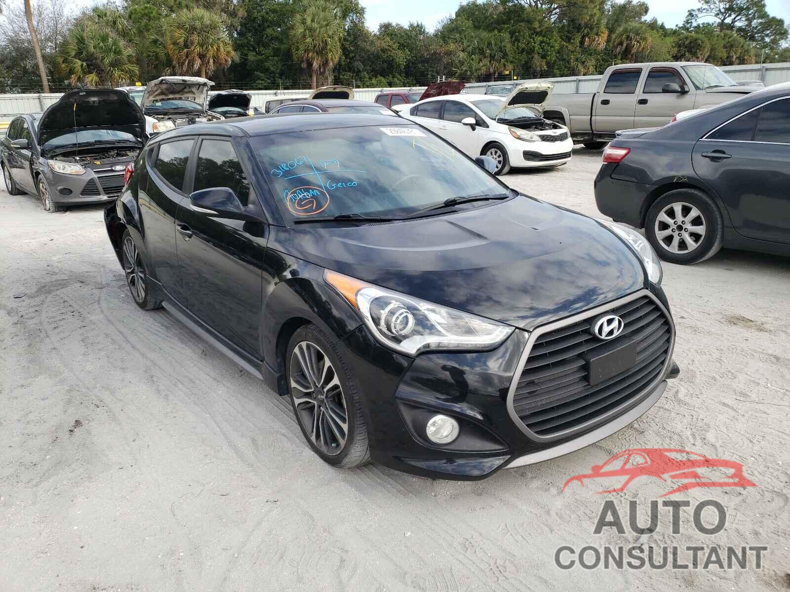 HYUNDAI VELOSTER 2016 - KMHTC6AE8GU255589