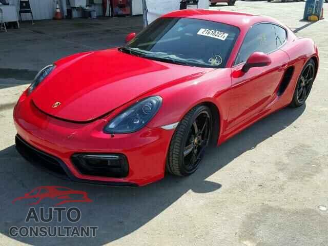 PORSCHE CAYMAN 2015 - WP0AB2A89FK180722