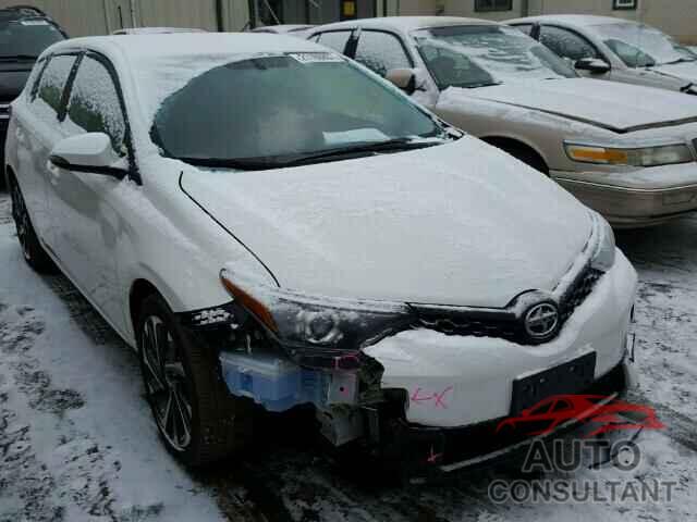 TOYOTA SCION 2016 - JTNKARJE0GJ514791