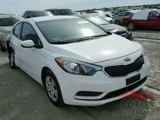 KIA FORTE 2016 - KNAFK4A60G5495843