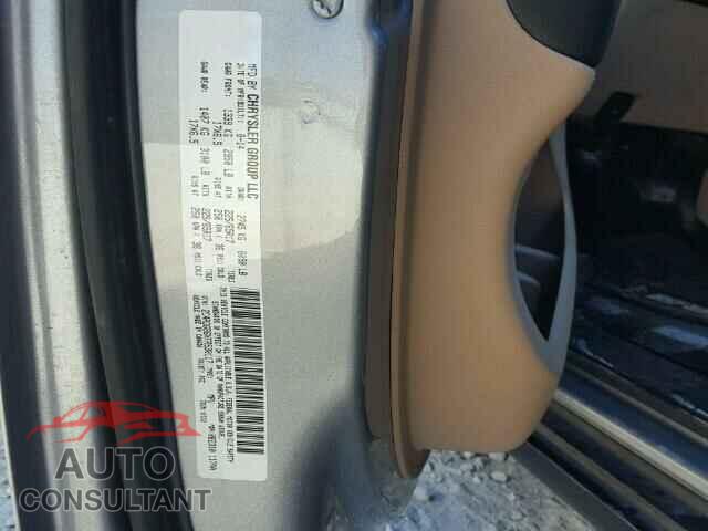 DODGE CARAVAN 2015 - 2C4RDGBGXFR530117