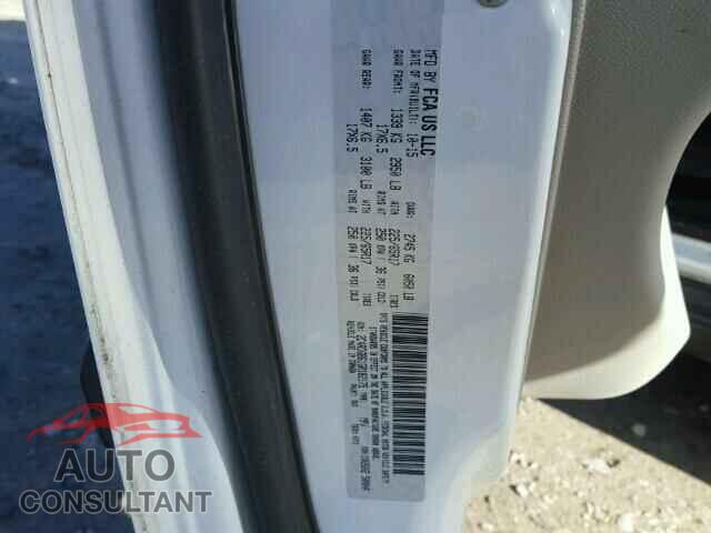 DODGE CARAVAN 2016 - 2C4RDGBG1GR182175