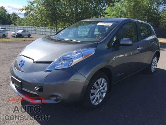 NISSAN LEAF 2015 - 1N4AZ0CPXFC315744