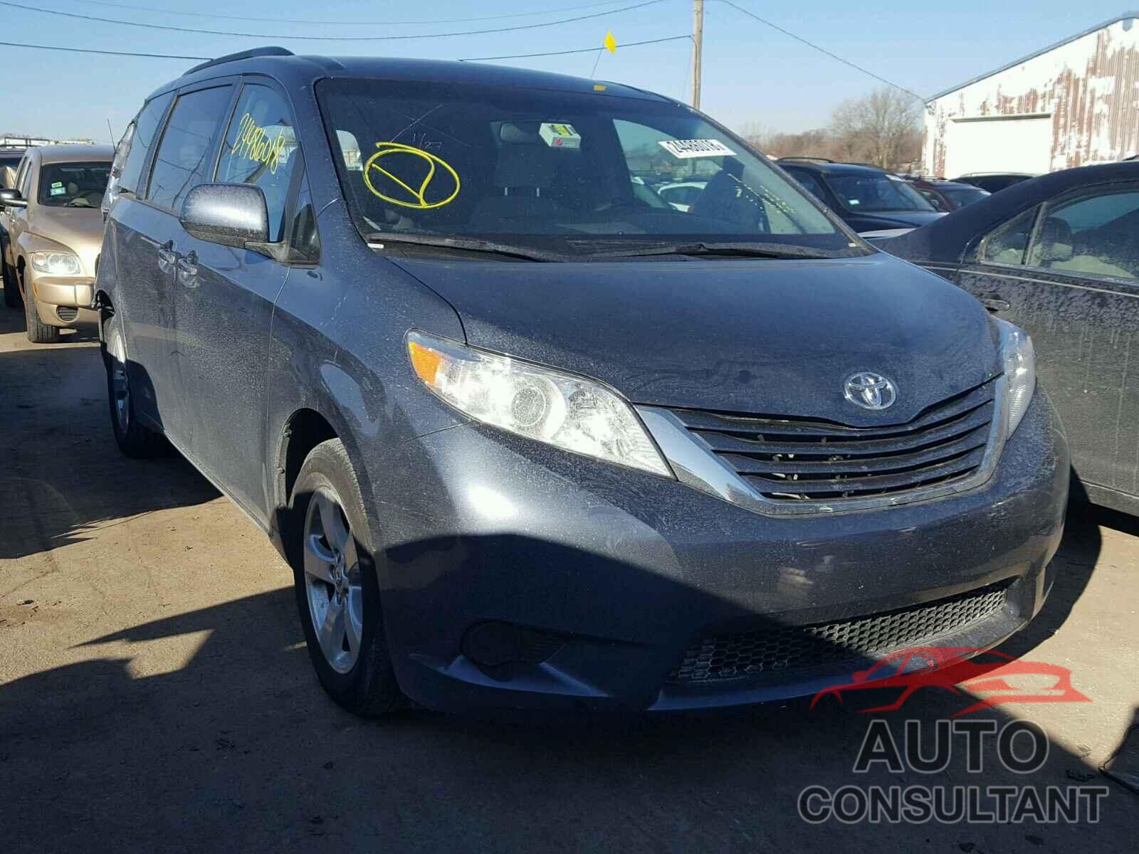 TOYOTA SIENNA 2017 - 5TDKZ3DC6HS836697