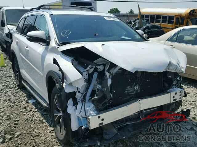 TOYOTA HIGHLANDER 2016 - 5TDJKRFHXGS286219