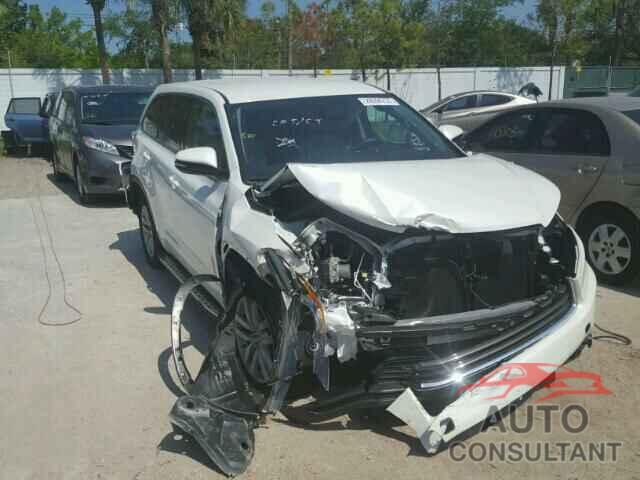 TOYOTA HIGHLANDER 2016 - 5TDZARFH9GS021586