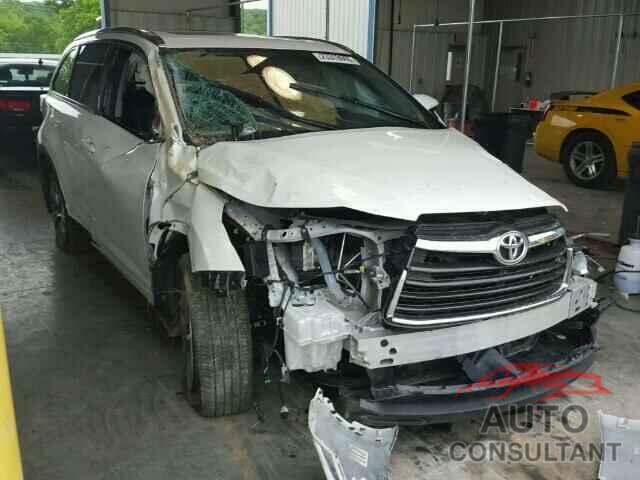 TOYOTA HIGHLANDER 2015 - 5TDJKRFH8FS146815