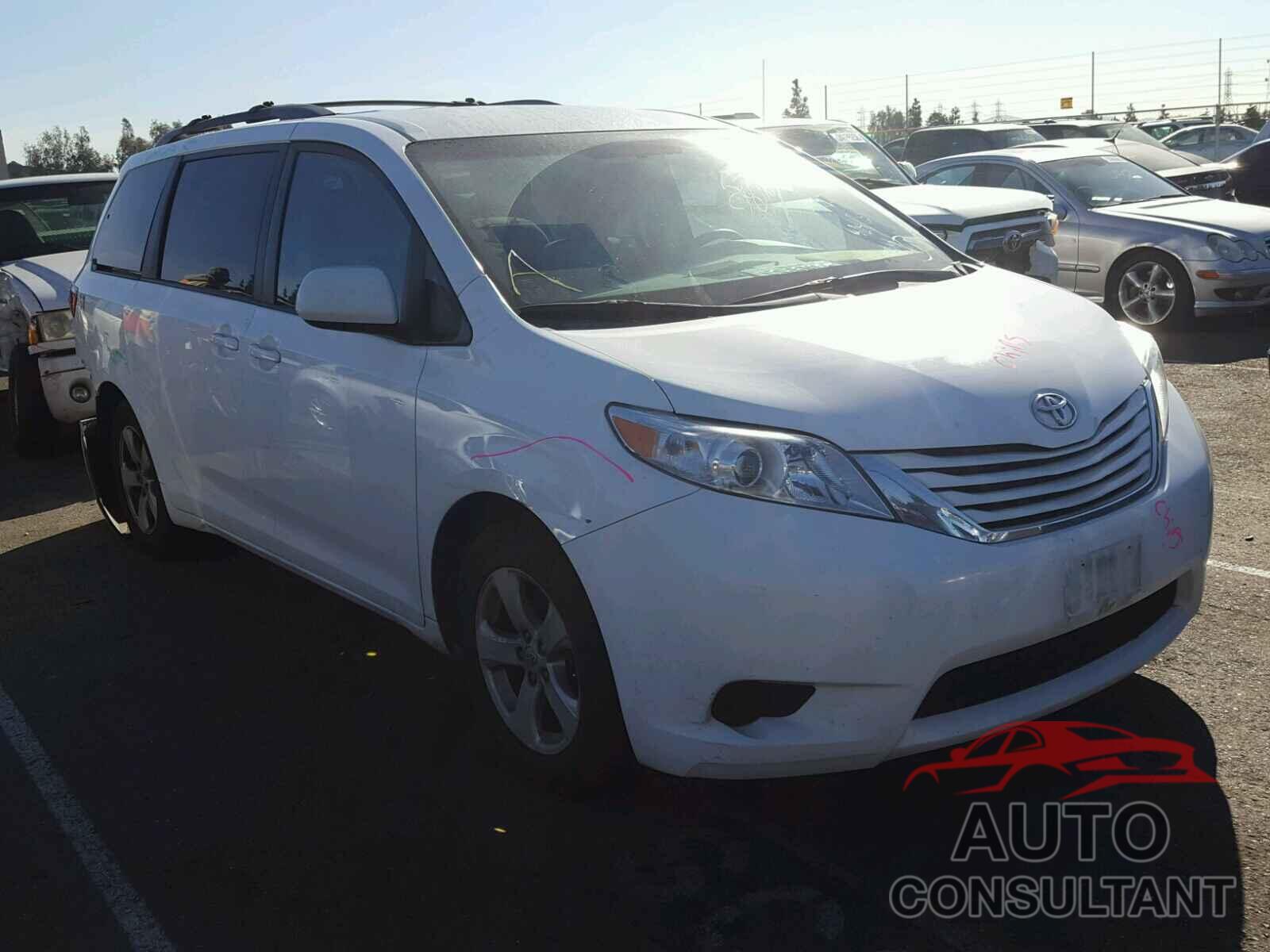 TOYOTA SIENNA 2016 - 5TDKK3DC9GS715021