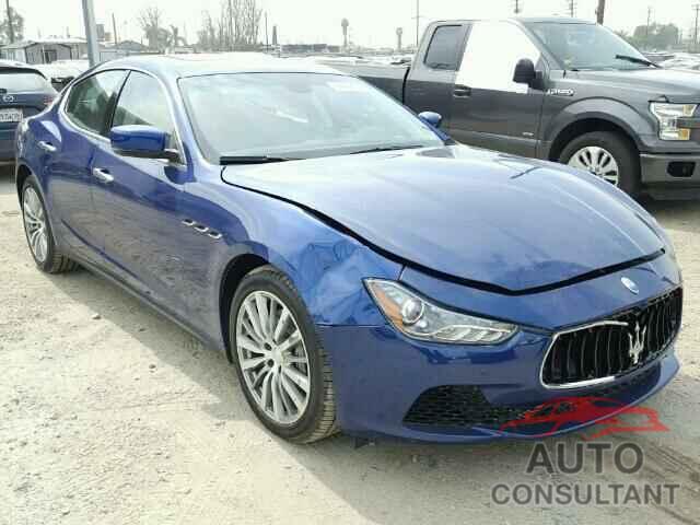 MASERATI ALL MODELS 2016 - ZAM57XSA5G1185338