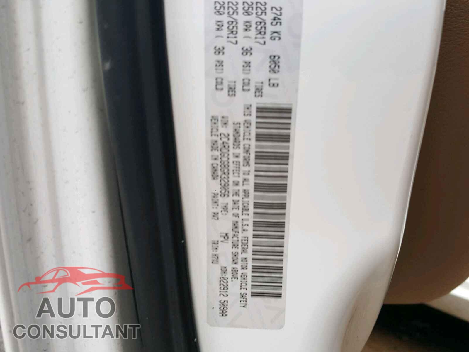 DODGE CARAVAN 2016 - 2C4RDGCG8GR329056
