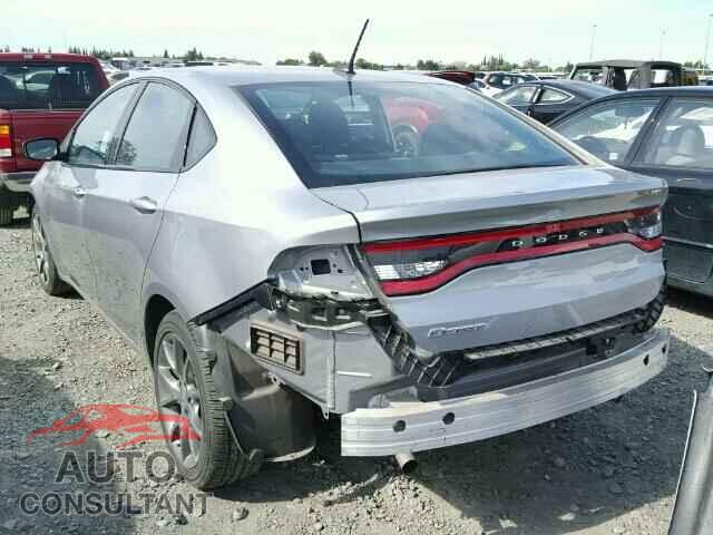DODGE DART 2015 - 1C3CDFBB1FD166276