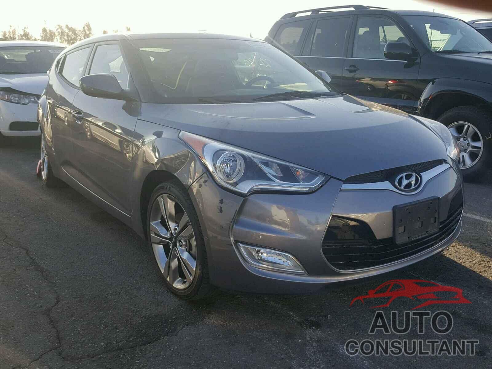 HYUNDAI VELOSTER 2016 - KMHTC6AD5GU256948