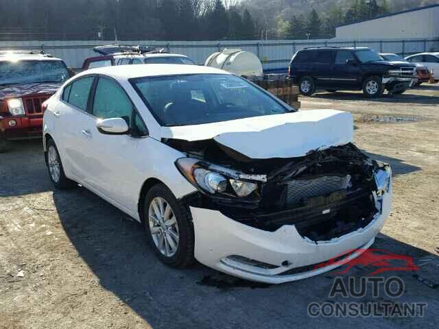 KIA FORTE 2015 - KNAFX4A83F5303994