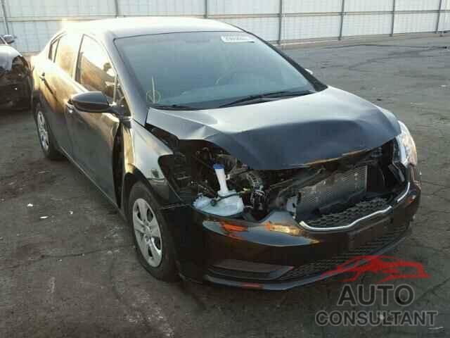 KIA FORTE 2016 - KNAFK4A63G5461458