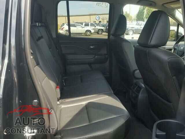 HONDA RIDGELINE 2017 - 5FPYK3F66HB028996
