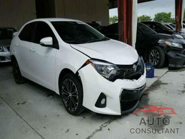 TOYOTA COROLLA 2016 - 2T1BURHE8GC598775