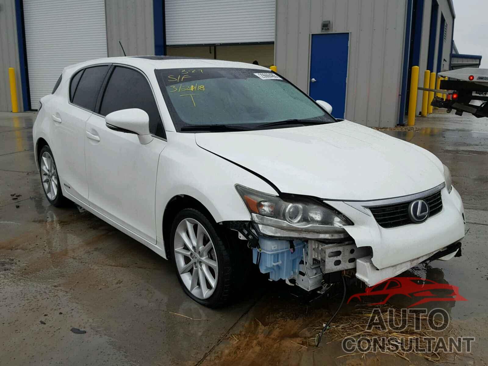 LEXUS CT 200 2012 - JTHKD5BH6C2102617