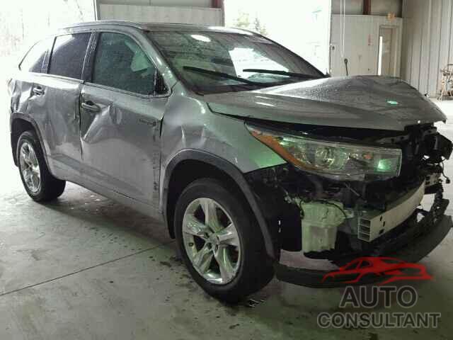 TOYOTA HIGHLANDER 2015 - 5TDDCRFH6FS008071