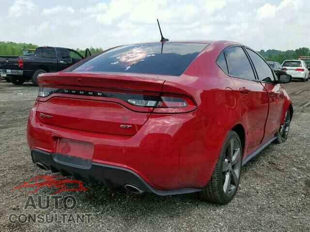 DODGE DART 2015 - 1C3CDFEB4FD180877