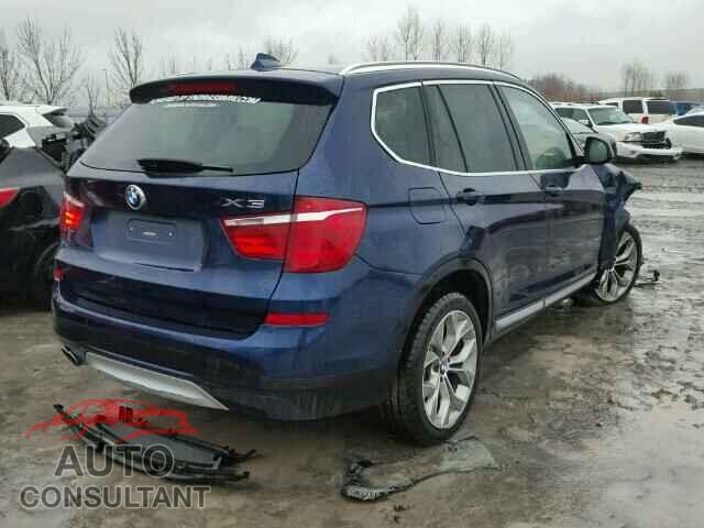 BMW X3 2017 - 5UXWX9C58H0D96743