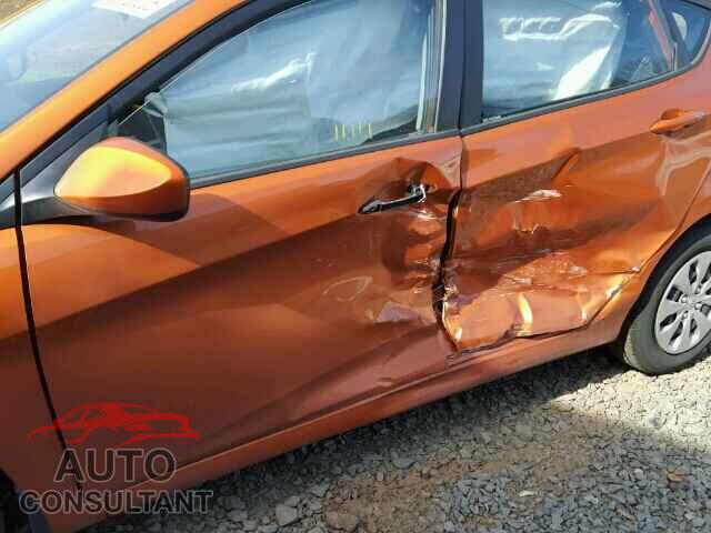 HYUNDAI ACCENT 2015 - KMHCT5AE2FU215775