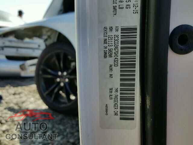 DODGE CHALLENGER 2016 - 2C3CDZAG7GH143233