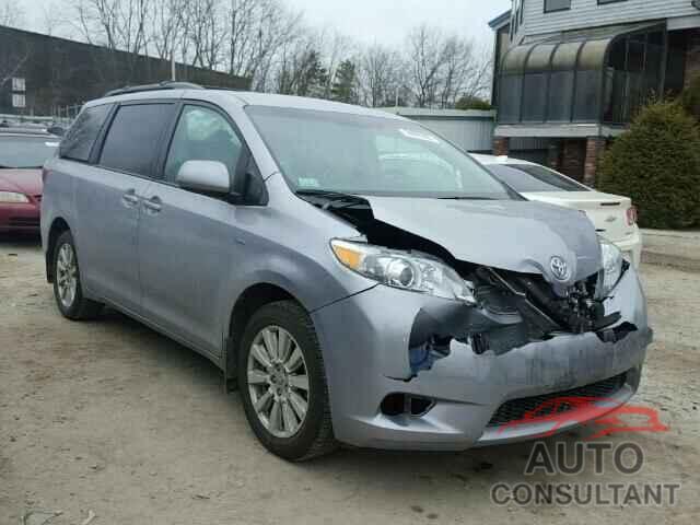 TOYOTA SIENNA 2017 - 5TDJZ3DC8HS149569