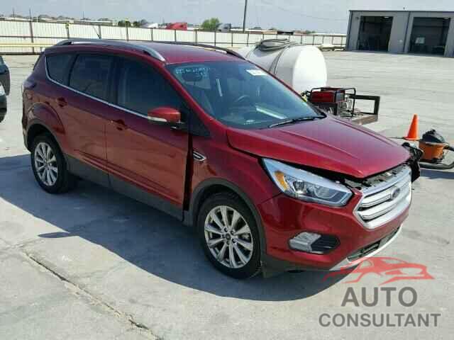 FORD ESCAPE 2017 - 1FMCU0J90HUA93519
