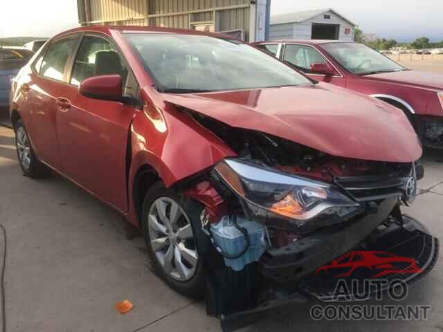 TOYOTA COROLLA 2015 - 5YFBURHE8FP187214