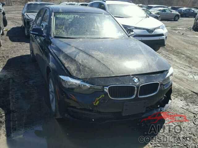 BMW 3 SERIES 2017 - WBA8E5G56HNU22451
