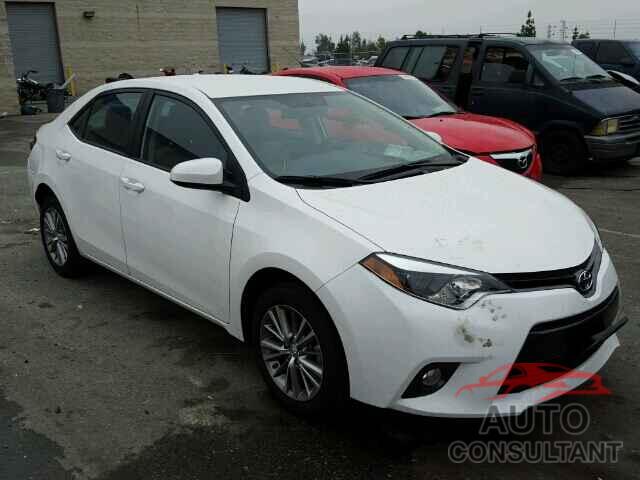 TOYOTA COROLLA 2015 - 5YFBURHEXFP361655