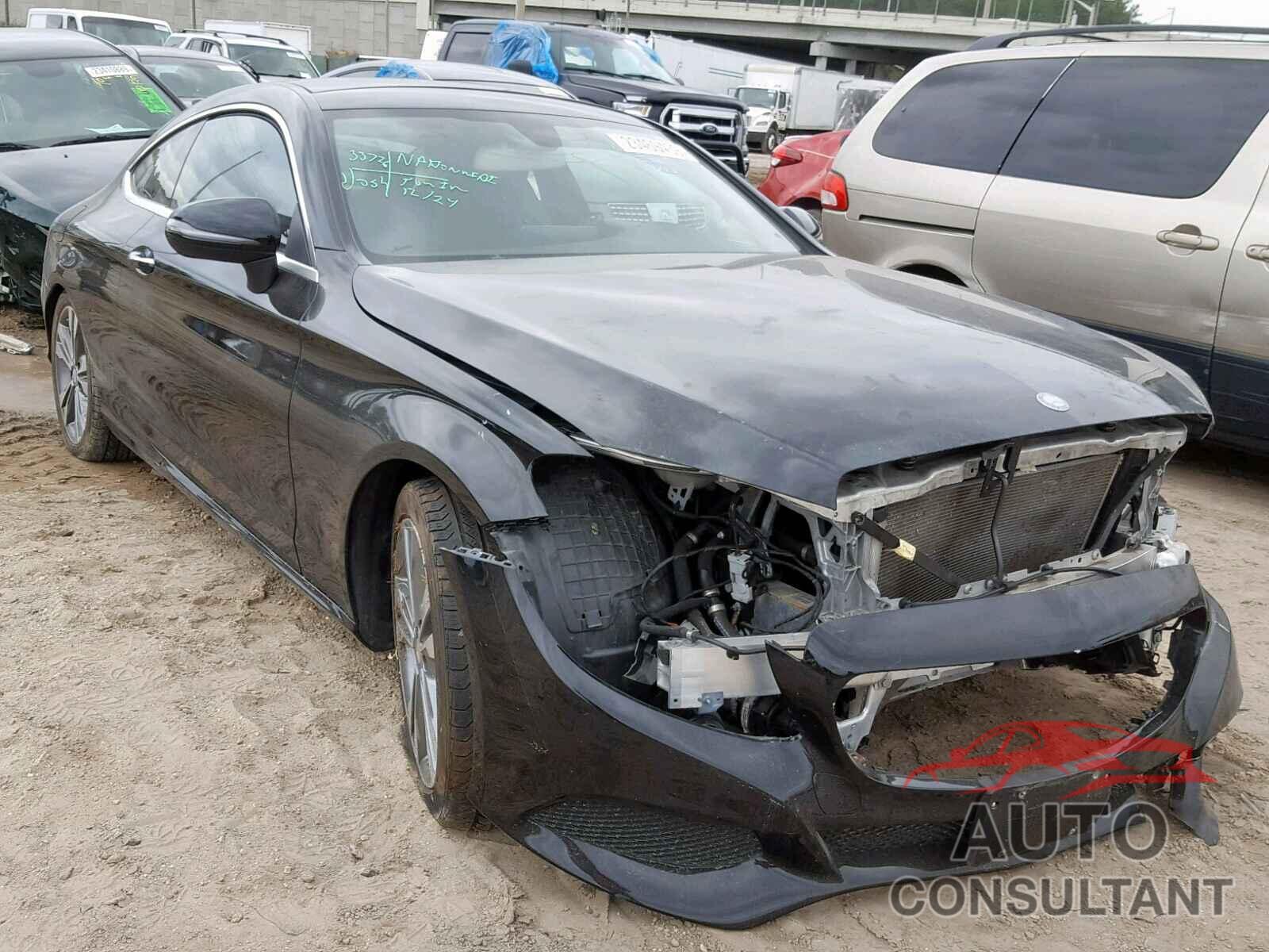 MERCEDES-BENZ C CLASS 2017 - WDDWJ4KB8HF472555