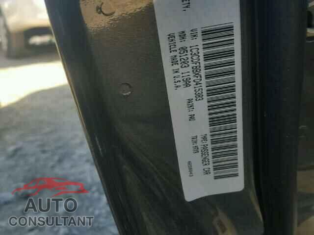 DODGE DART 2015 - 1C3CDFBBXFD415383