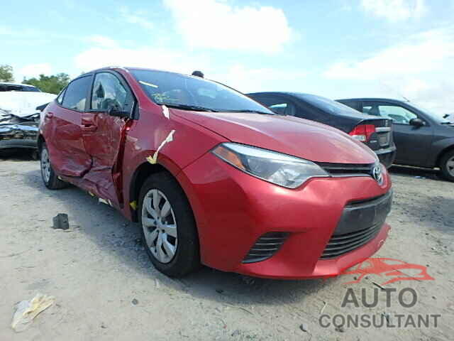 TOYOTA COROLLA 2015 - 5YFBURHE5FP202252
