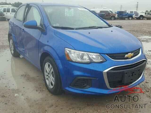 CHEVROLET SONIC 2017 - 1G1JB5SH6H4166048