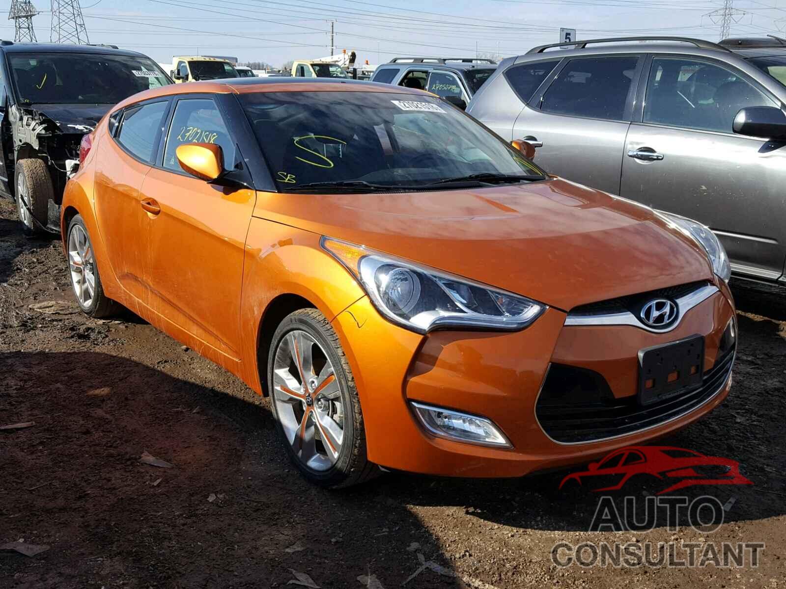 HYUNDAI VELOSTER 2017 - KMHTC6AD7HU312227