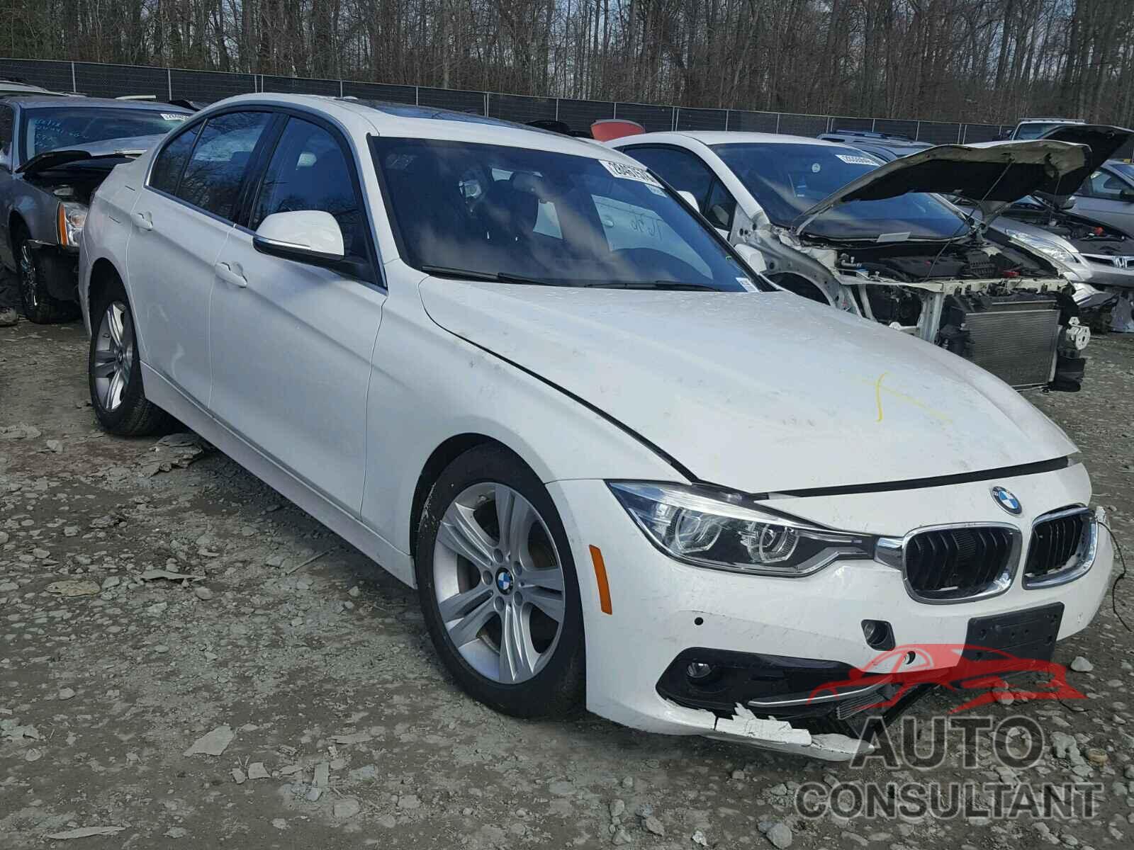 BMW 3 SERIES 2017 - WBA8D9C35HA011502