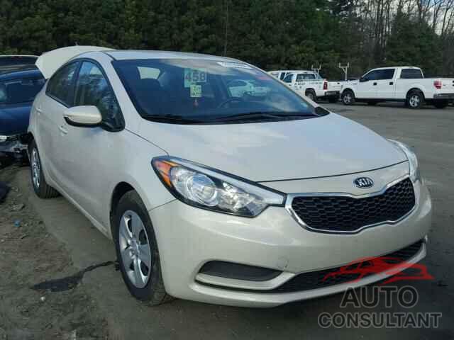 KIA FORTE 2015 - KNAFK4A65F5275791