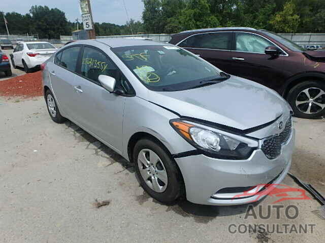 KIA FORTE 2015 - KNAFX4A64F5374958