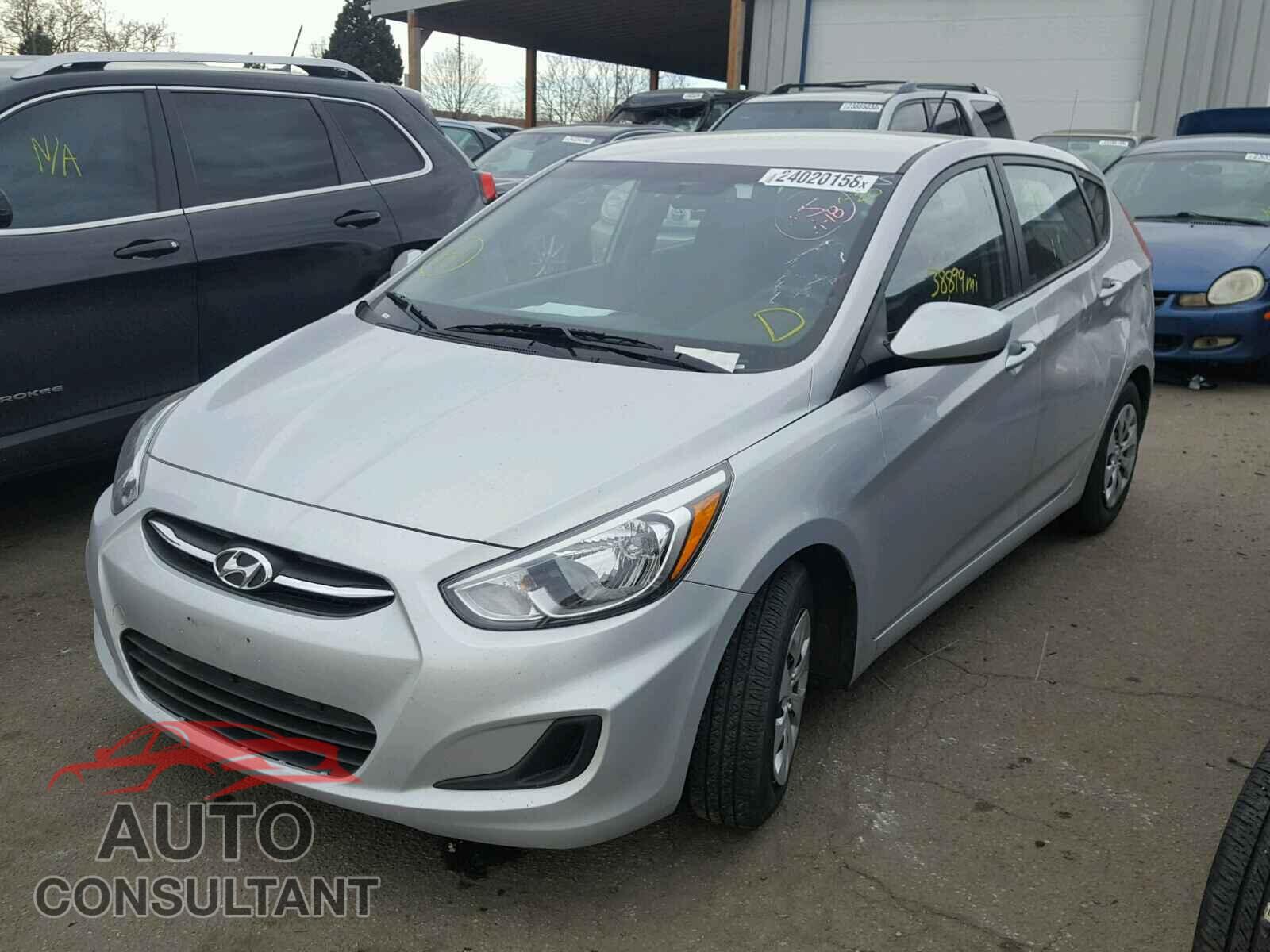HYUNDAI ACCENT 2016 - KMHCT5AE6GU284468