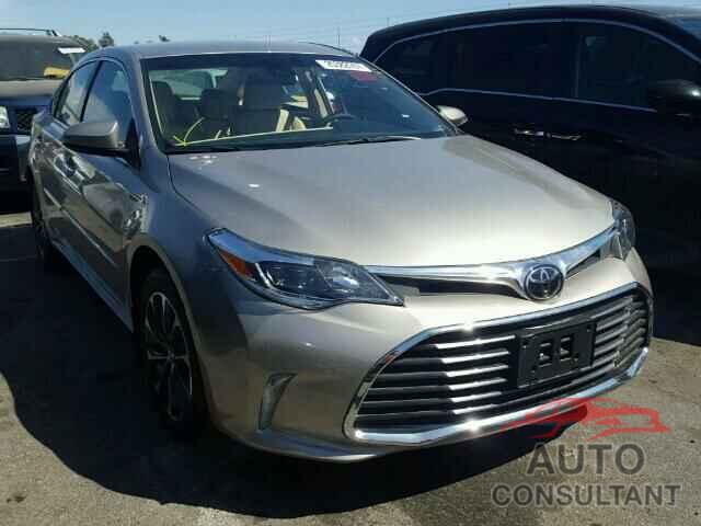 TOYOTA AVALON 2017 - 4T1BK1EB1HU243903