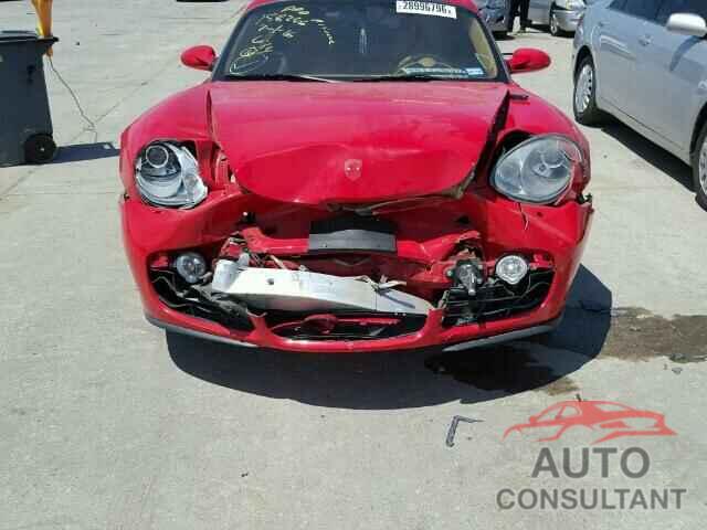 PORSCHE CAYMAN 2008 - WP0AA29828U761025