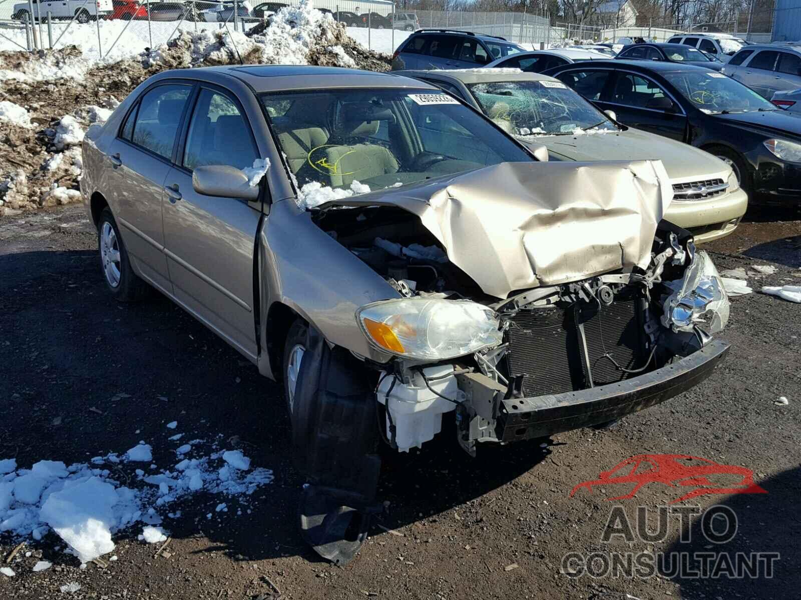 TOYOTA COROLLA 2007 - 2T1BR30E97C754560