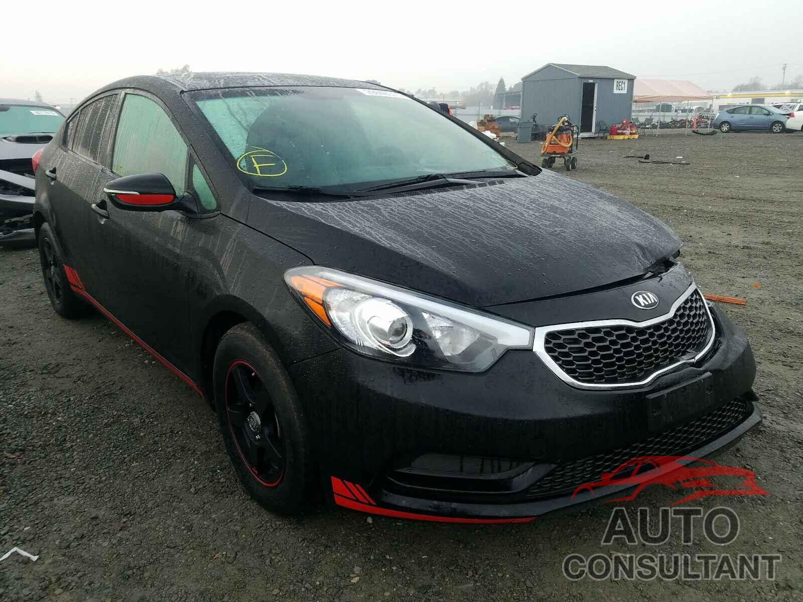 KIA FORTE 2016 - KNAFX4A69G5560139
