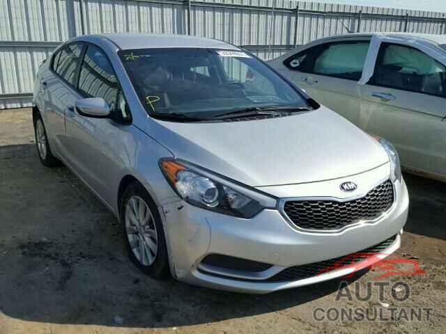 KIA FORTE 2015 - KNAFX4A64F5256831